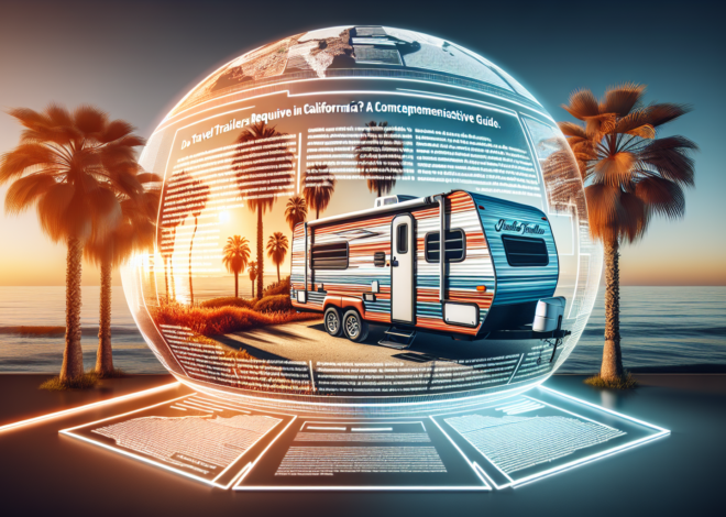 Do Travel Trailers Require Insurance in California?