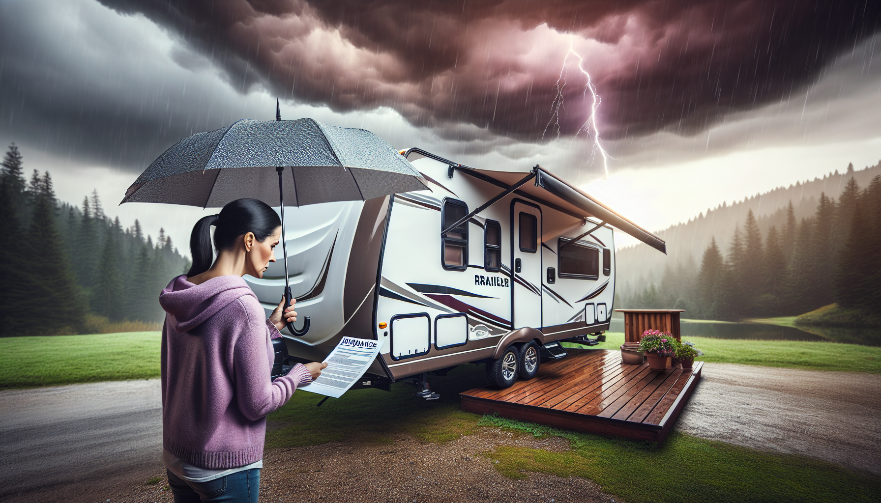 Does Travel Trailer Insurance Protect Against Water Damage?